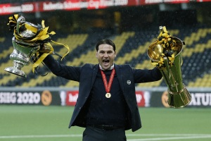 Fussball Cup-Final 2020 FC Basel - BSC Young Boys.